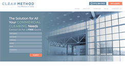 Desktop Screenshot of cleanmethod.com